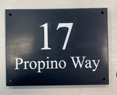 Engraved House Signs