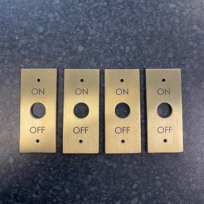Engraved Switches