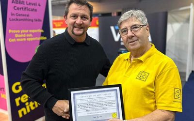 Master Locksmiths Association 25 Year Commemorative Membership Award